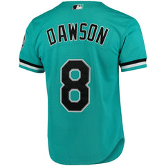 Andre Dawson Florida Marlins Mitchell & Ness Cooperstown Collection Mesh Batting Practice Button-Up Jersey - MLB Jerseys