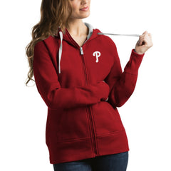 Philadelphia Phillies Antigua Women's Victory Full-Zip Hoodie - MLB Hoodies