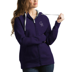 Colorado Rockies Antigua Women's Victory Full-Zip Hoodie - MLB Hoodies
