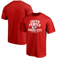 Kansas City Chiefs Faith Family T-Shirt | NFL US