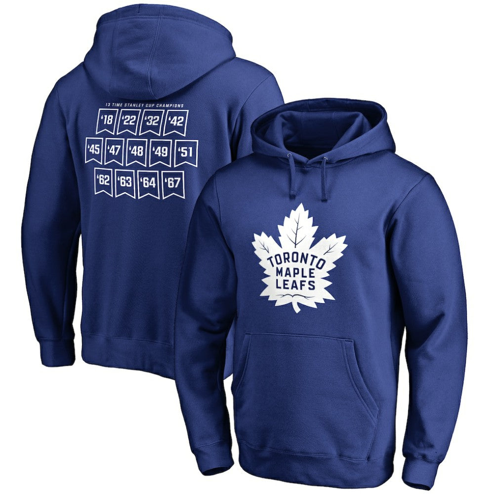 Toronto Maple Leafs Raise the Banner Pullover Hoodie - NHL Hoodies