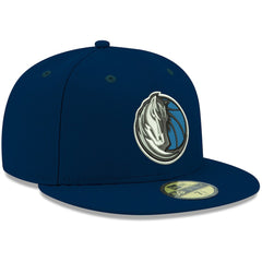 Navy Dallas Mavericks Team Color 59FIFTY Fitted Hat sale | NBA