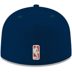 Navy New Orleans Pelicans Team Color 59FIFTY Fitted Hat | NBA