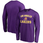 Purple Los Angeles Lakers Victory Arch Long Sleeve T-Shirt | NBA