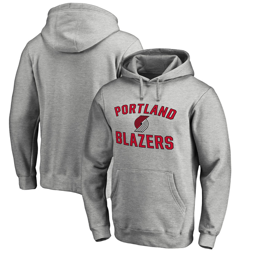Ash Portland Trail Blazers Victory Arch Pullover Hoodie | NBA