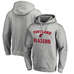 Ash Portland Trail Blazers Victory Arch Pullover Hoodie | NBA