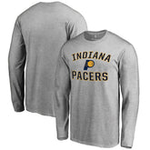 Ash Indiana Pacers Victory Arch Long Sleeve T-Shirt | NBA