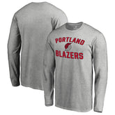 Ash Portland Trail Blazers Victory Arch Long Sleeve T-Shirt | NBA