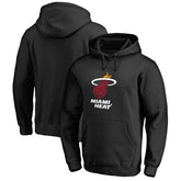 Black Miami Heat Primary Logo Pullover Hoodie | NBA