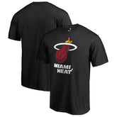 Black Miami Heat Primary Logo T-Shirt | NBA