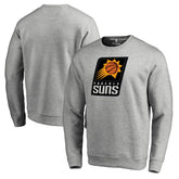 Heathered Gray Phoenix Suns Primary Logo Sweatshirt | NBA