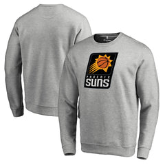 Heathered Gray Phoenix Suns Primary Logo Sweatshirt | NBA
