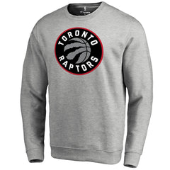 Heathered Gray Toronto Raptors Primary Logo Sweatshirt | NBA