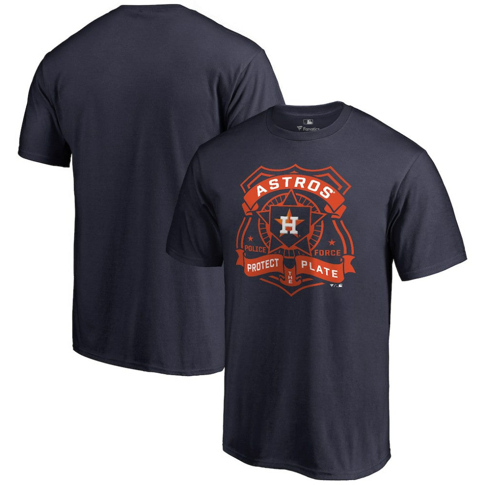 Houston Astros Police Badge T-Shirt - MLB T-shirts