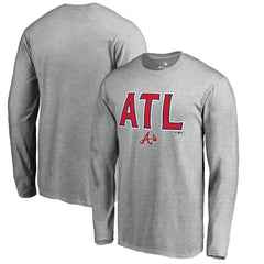 Atlanta Braves ATL Hometown Long Sleeve T-Shirt - MLB T-shirts