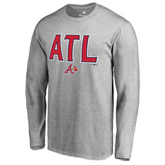 Atlanta Braves ATL Hometown Long Sleeve T-Shirt - MLB T-shirts
