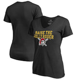 Pittsburgh Pirates Women's Jolly Roger Hometown T-Shirt - MLB T-shirts