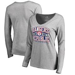 Texas Rangers Women's Rangers Republic Hometown Long Sleeve T-Shirt - MLB T-shirts