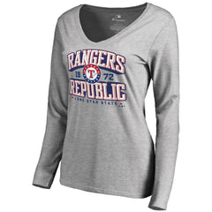 Texas Rangers Women's Rangers Republic Hometown Long Sleeve T-Shirt - MLB T-shirts