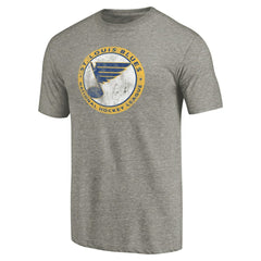 St. Louis Blues Throwback Logo 1970 Tri-Blend T-Shirt - NHL T-shirts