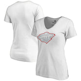 Minnesota Wild Women's Whiteout V-Neck T-Shirt - NHL T-shirts