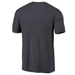 Heather Navy Denver Nuggets Distressed Team Logo Tri-Blend T-Shirt sale | NBA
