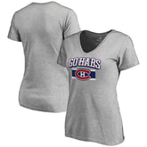 Montreal Canadiens Women's Hometown Collection Go Habs V-Neck T-Shirt - NHL T-shirts