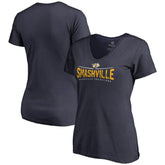 Nashville Predators Women's Hometown Collection Smashville V-Neck T-Shirt - NHL T-shirts