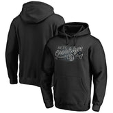 Black Brooklyn Nets Hometown Collection Neon Lights Pullover Hoodie | NBA