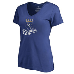 Salvador Perez Kansas City Royals Women's Backer V-Neck T-Shirt - MLB T-shirts
