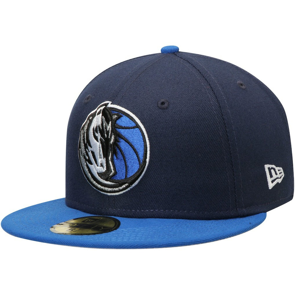 Navy/Blue Dallas Mavericks Team Color 2Tone 59FIFTY Fitted Hat sale | NBA