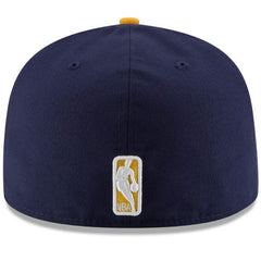 Navy/Yellow Indiana Pacers Team Color 2Tone 59FIFTY Fitted Hat | NBA