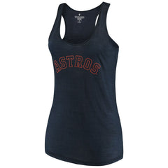 Houston Astros Soft as a Grape Women's Plus Size Swing for the Fences Racerback Tank Top - MLB Tanks