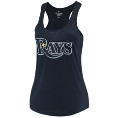 Tampa Bay Rays Soft as a Grape Women's Plus Size Swing for the Fences Racerback Tank Top - MLB Tanks