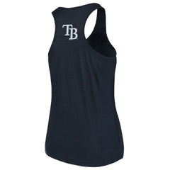 Tampa Bay Rays Soft as a Grape Women's Plus Size Swing for the Fences Racerback Tank Top - MLB Tanks