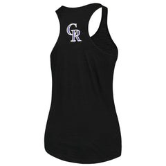 Colorado Rockies Soft as a Grape Women's Plus Size Swing for the Fences Racerback Tank Top - MLB Tanks