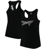 Chicago White Sox Soft as a Grape Women's Plus Size Swing for the Fences Racerback Tank Top - MLB Tanks