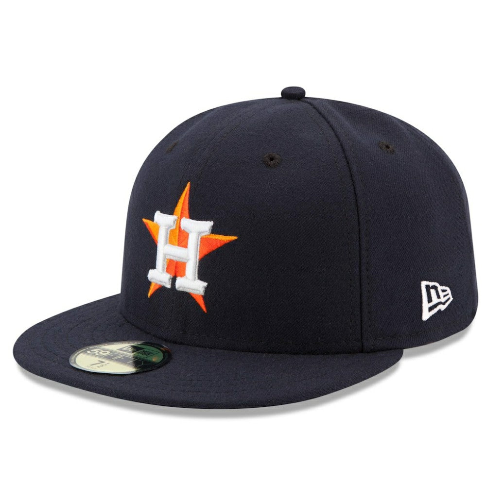 Houston Astros New Era Home Authentic Collection On Field 59FIFTY Performance Fitted Hat - MLB Hats