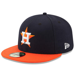 Houston Astros New Era Road Authentic Collection On Field 59FIFTY Performance Fitted Hat - MLB Hats