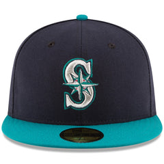 Seattle Mariners New Era Alternate Authentic Collection On Field 59FIFTY Fitted Hat - MLB Hats