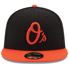 Baltimore Orioles New Era Alternate Authentic Collection On Field 59FIFTY Performance Fitted Hat - MLB Hats