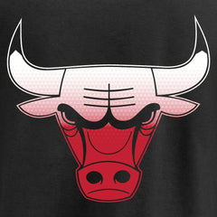 Black Chicago Bulls Gradient Logo T-Shirt sale | NBA