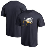 Navy Indiana Pacers Gradient Logo T-Shirt | NBA