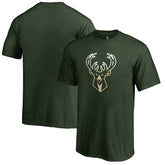 Green Milwaukee Bucks Gradient Logo T-Shirt | NBA