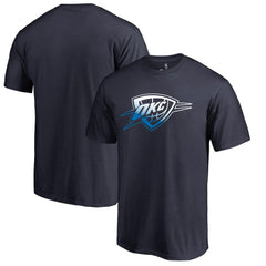Navy Oklahoma City Thunder Gradient Logo T-Shirt | NBA
