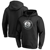Black Brooklyn Nets Gradient Logo Pullover Hoodie | NBA