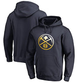 Navy Denver Nuggets Gradient Logo Pullover Hoodie sale | NBA