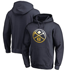 Navy Denver Nuggets Gradient Logo Pullover Hoodie sale | NBA