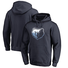 Navy Memphis Grizzlies Gradient Logo Pullover Hoodie | NBA