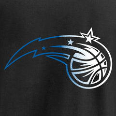 Black Orlando Magic Gradient Logo Pullover Hoodie | NBA